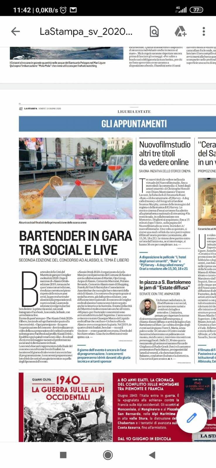 La Stampa 2020
